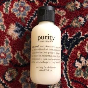 Purity one step facial cleanser